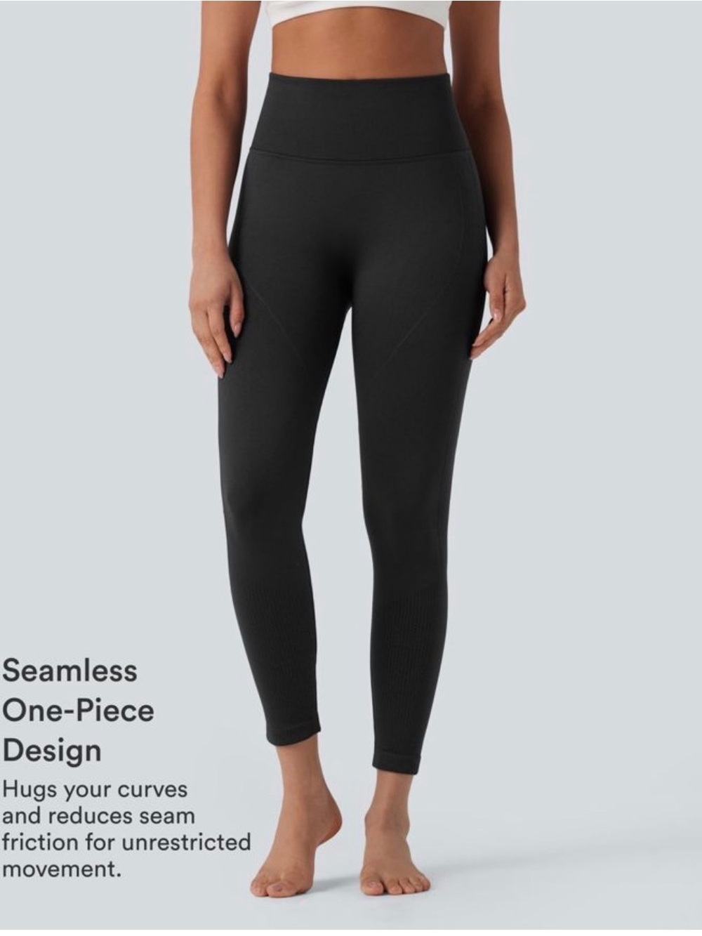 Halara High-Waist Black Butt Lifting Leggings